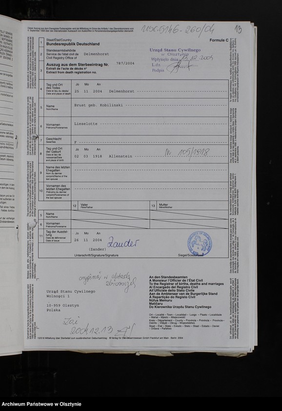 image.from.unit.number "Akta zbiorcze urodzeń z 1918 roku"