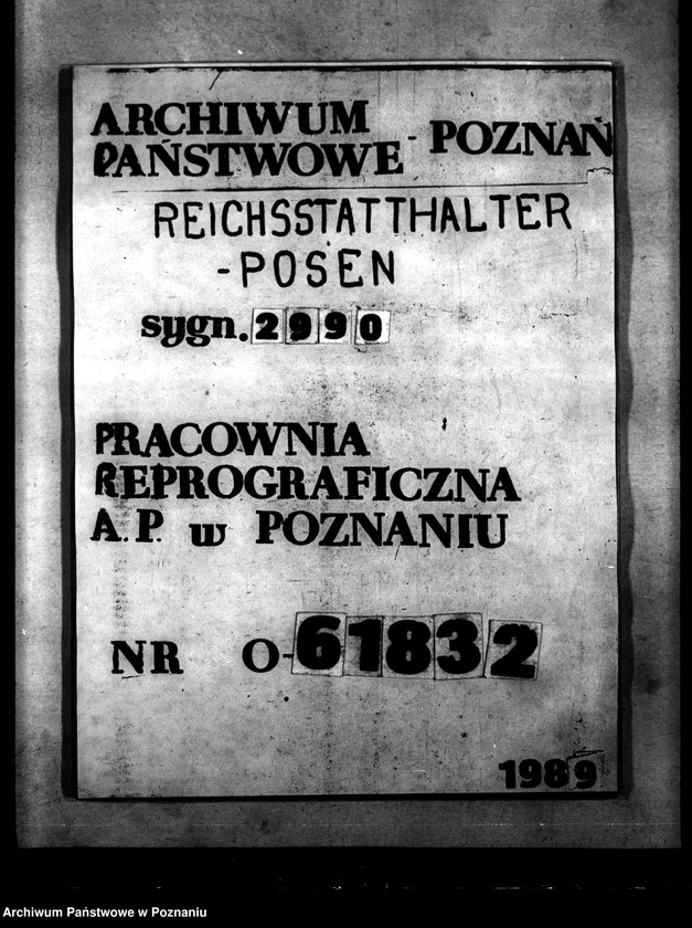 Obraz 14 z jednostki "Antrag für Kleingartenkolonie "Prinz - Eugen - Strasse" (Poznań)"