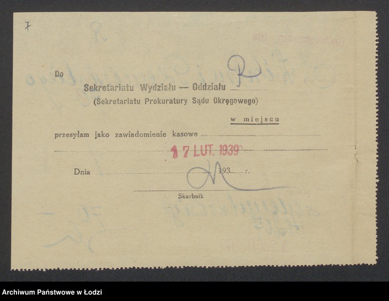 Obraz 9 z jednostki "Izrael Icek Winer, Pinkus Dębiński – sprzedaż galanterii"