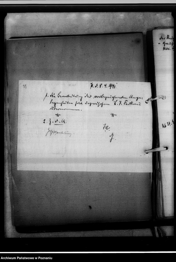 Obraz 14 z jednostki "Geschäftsverteilung Abteilung III."