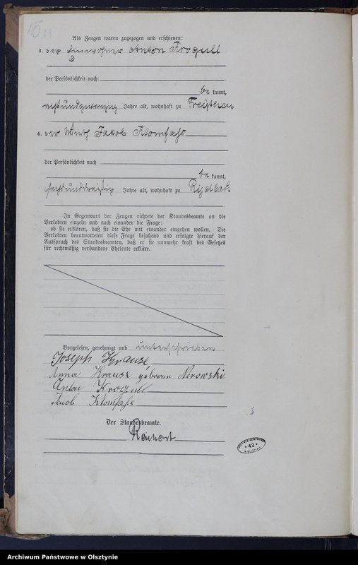 image.from.unit.number "Heiraths-Haupt-Register Nr 1 - 13"