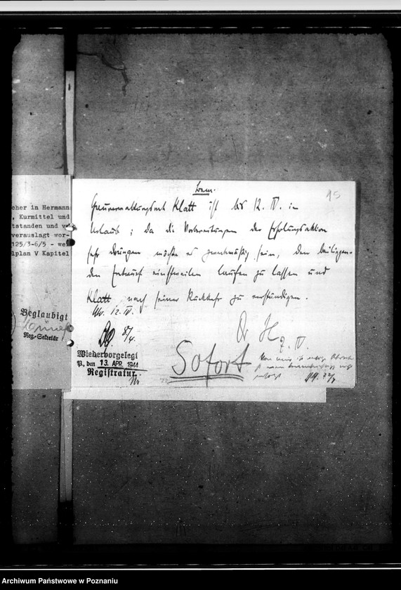 Obraz 19 z jednostki "Kuraufenthalt für Volksdeutsche und Umsiedler in Hermannsbad im Jahre 1944"