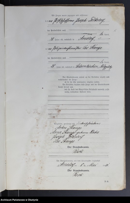 image.from.unit.number "Heirats Neben-Register Nr 1 - 18"