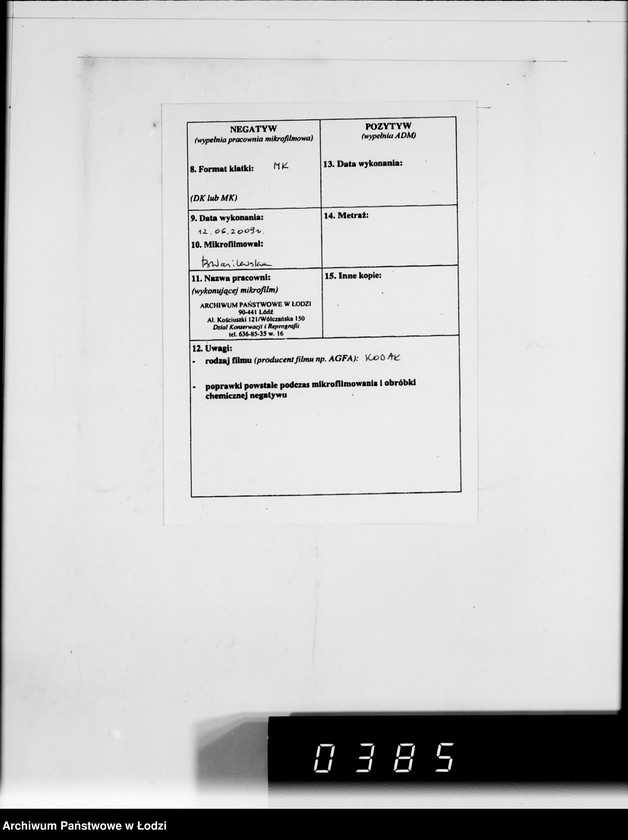 Obraz 3 z jednostki "F-ma St.Weilbach Litzmannstadt IV Warenverwertung an Lager 99"