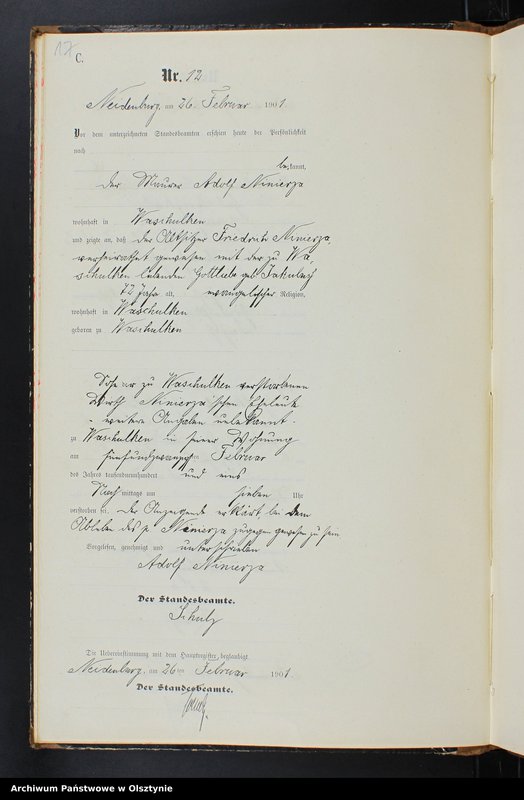 image.from.unit.number "Sterbe-Neben-Register Nr 1 - 83"