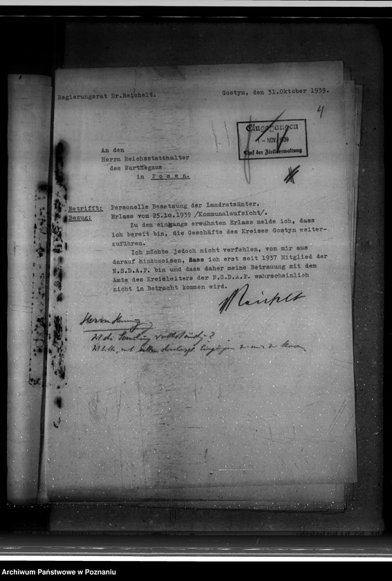 Obraz 8 z jednostki "Personelle Besetzung der Landratsämter"