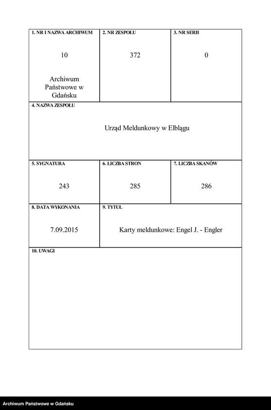 image.from.unit.number "Karty meldunkowe: Engel J. - Engler"