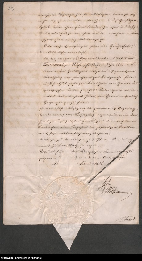 image.from.unit.number "Wyrok na Jana Kantego Działyńskiego w tzw. procesie berlińskim (za udział w powstaniu styczniowym)"