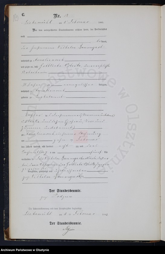 image.from.unit.number "Sterbe-Neben-Register Nr 1 - 118"