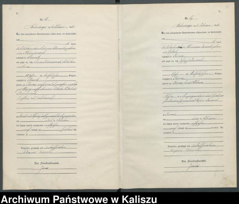 Obraz 13 z jednostki "[Księga zgonów]"