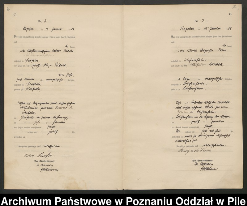 Obraz 6 z jednostki "Księga zgonów"