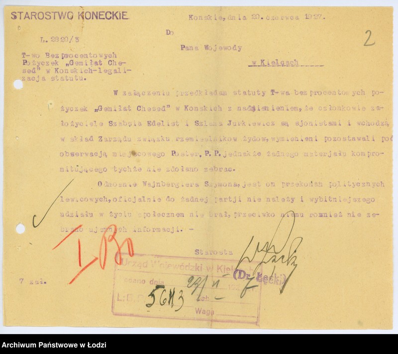 Obraz 5 z jednostki "Stowarzyszenie Dobroczynności "Gemitus Chesed" w Końskich"