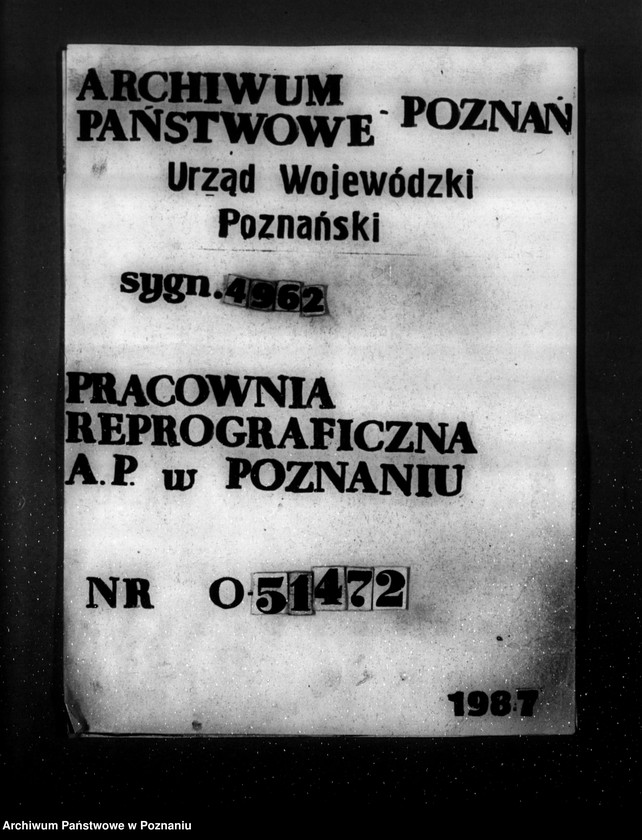image.from.unit.number "Zatwierdzenie zakładu przemysłowego /fabryki musztardy/ Szmytkiewicz i Spółka w Poznaniu"
