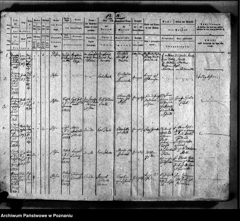 Obraz 4 z jednostki "Duplikat der Getauften, Getrauten, Verstorbenen"