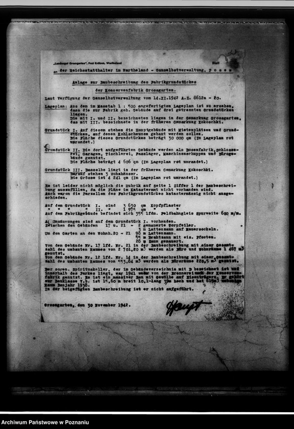 Obraz 8 z jednostki "Landesgut Grossgarten [fabryka konserw]."