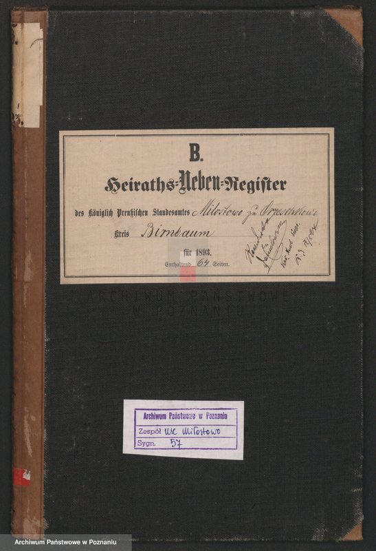 Obraz 2 z jednostki "Księga małżeństw"