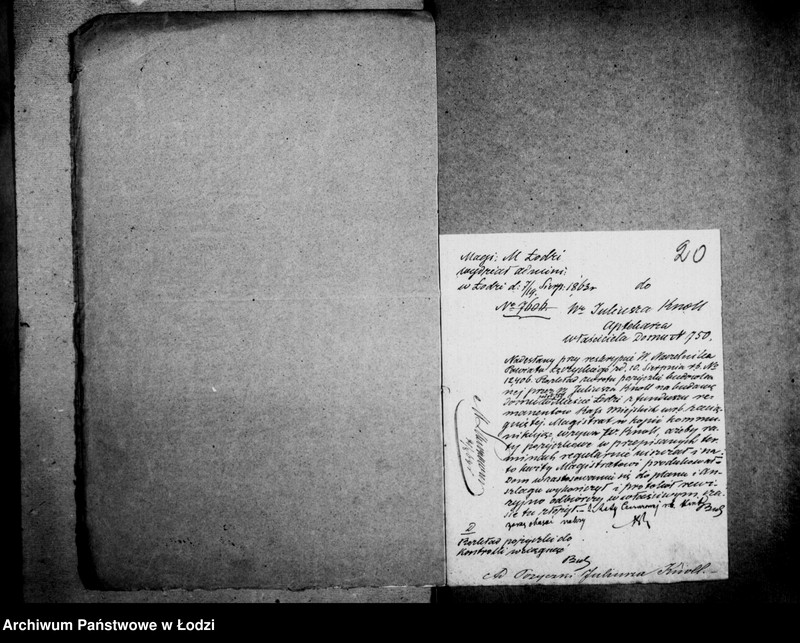 Obraz 18 z jednostki "Akta tyczące się pożyczki bankowej Juliusza Knolla"