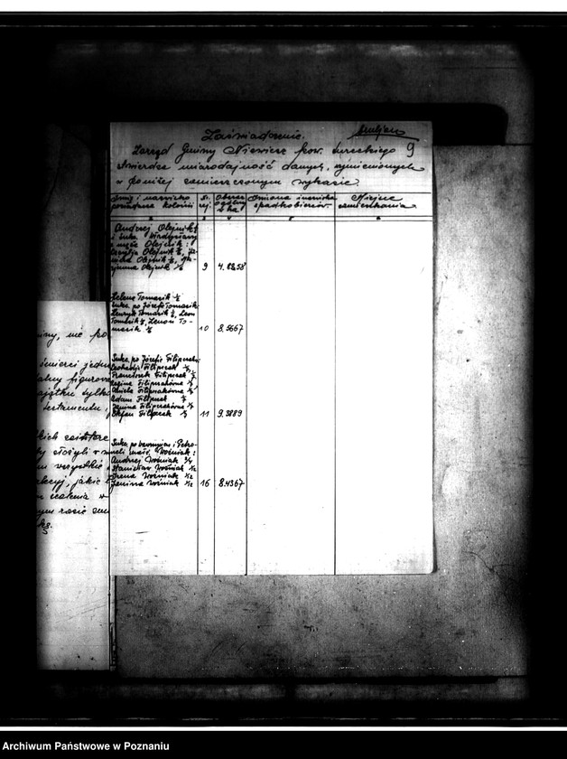 Obraz 13 z jednostki "Regulacja hipoteczna scalonych gruntów wsi Grocholice powiat turecki"