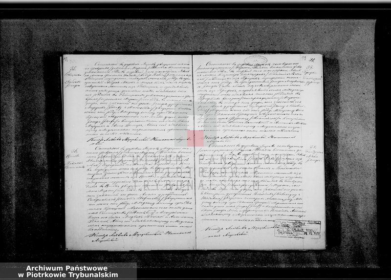Obraz 14 z jednostki "[Księga duplikat aktów urodzonych, zaślubionych i zmarłych]"