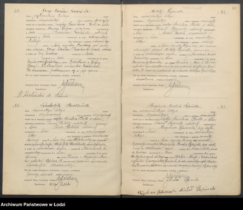 Obraz 18 z jednostki "Akta zgonów"