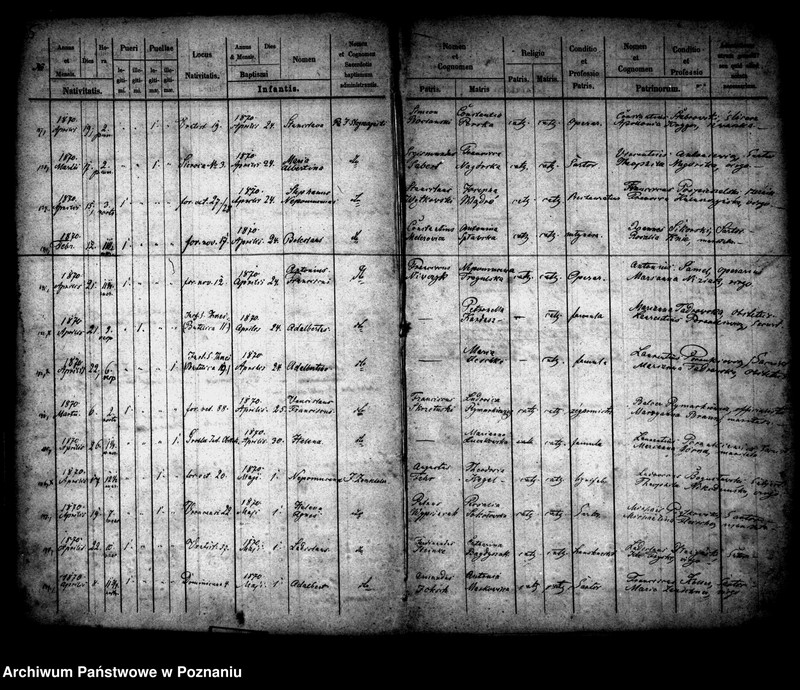 Obraz 14 z jednostki "Księga urodzin"