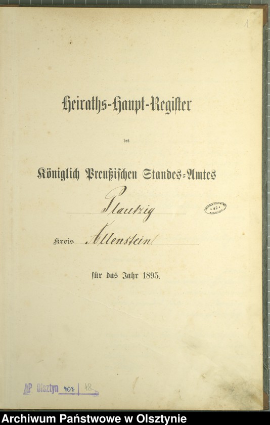 image.from.unit.number "Heiraths-Haupt-Register Nr 1 - 2"