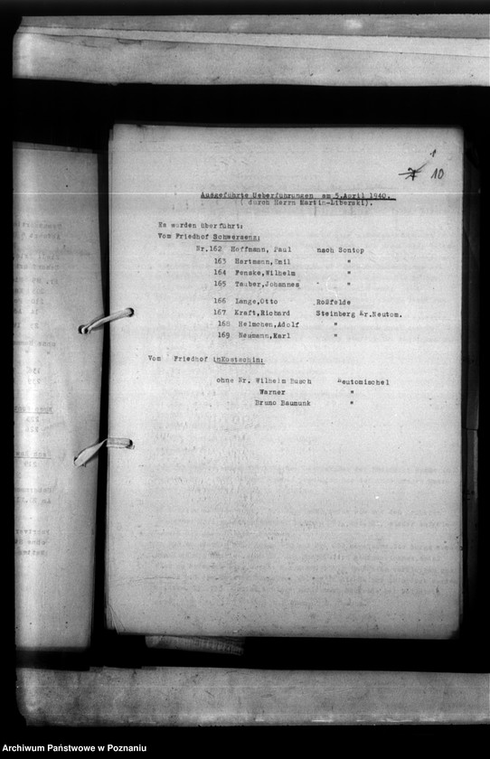 Obraz 15 z jednostki "Überfühnugsberichte - translokacje zwłok"