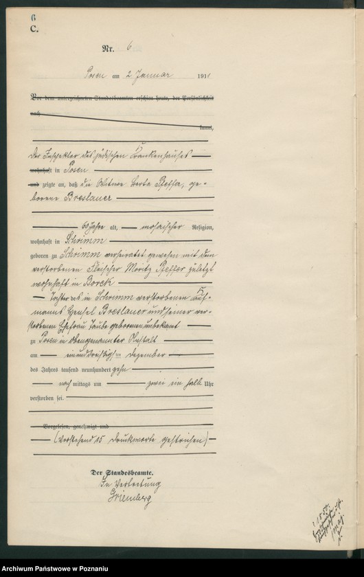 image.from.unit.number "Księga miejscowa zgonów tom I [Rejestr główny zgonów]"