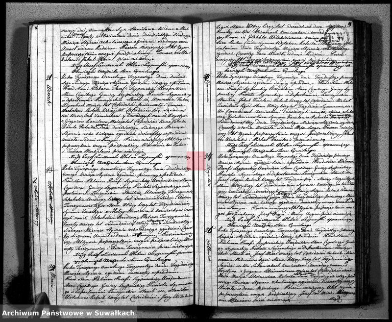 image.from.unit.number "Księga Aktów Cywilnych Zeyścia Gminy Leypuńskiej od 1 Stycznia 1813 Roku"