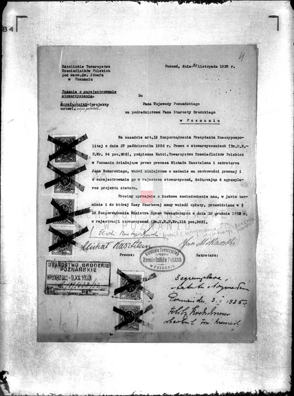 Obraz 8 z jednostki "/Katolickie Towarzystwo Rzemieślników Polskich w Poznaniu/"