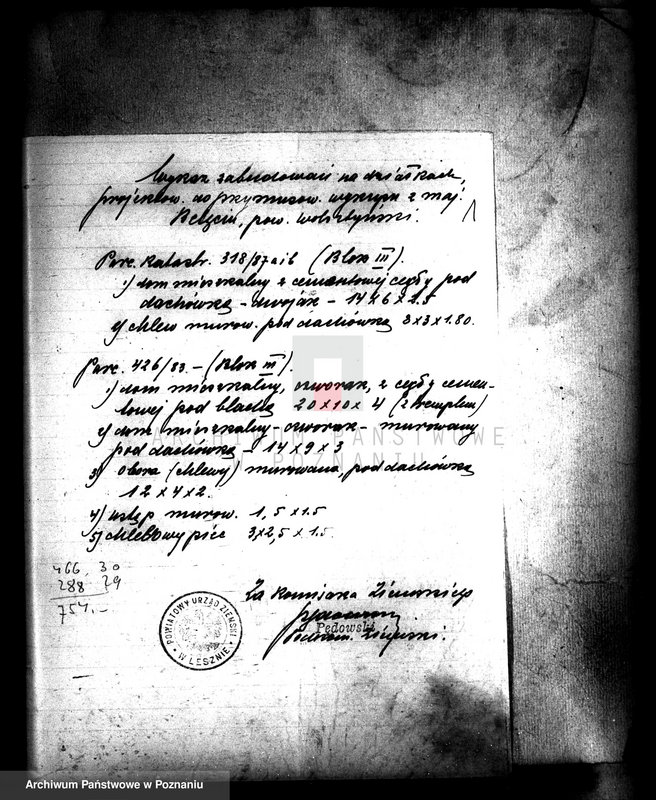 Obraz 5 z jednostki "Przymusowy wykup majątku Bolęcin-Karna powiatu wolsztyńskiego"