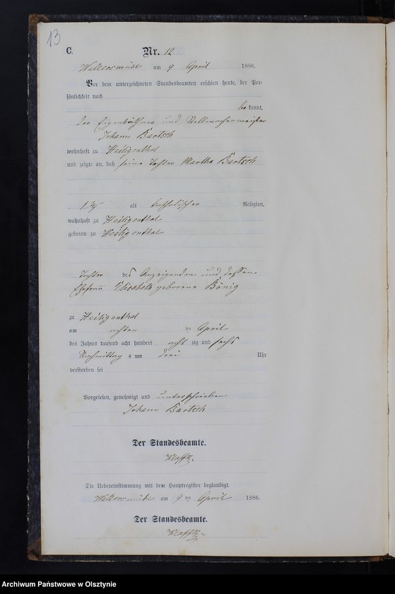 image.from.unit.number "Sterbe-Neben-Register Nr 1 - 39"