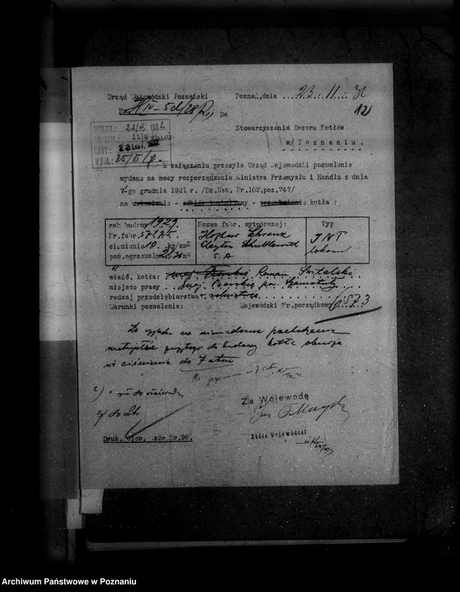 Obraz 17 z jednostki "Gospodarstwo rolne R. Świtalskiego majątek Psarskie powiat szamotulski nr woj. 6573"