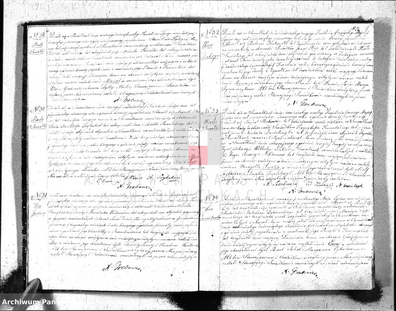 image.from.unit.number "Duplikat Akt Urodzonych, Zaślubionych i Zeszłych Parafij Ew. Augsburgskiey Suwałki za rok 1851"