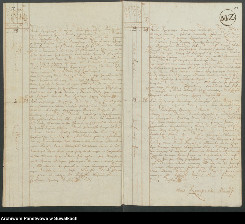 image.from.unit.number "Akta zeszłych gminy puńskiey od 1-go maja 1810"