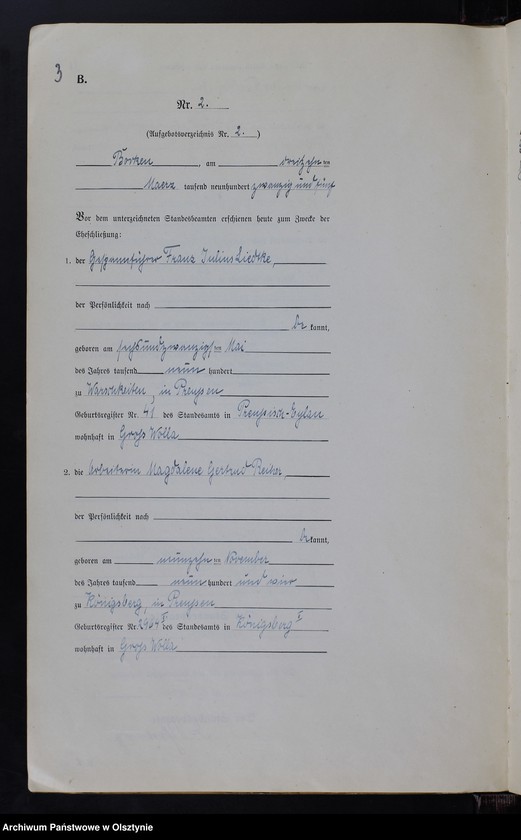 image.from.unit.number "Heirats-Neben-Register Nr 1 - 6 [ Księga małżeństw - wtóropis ]"