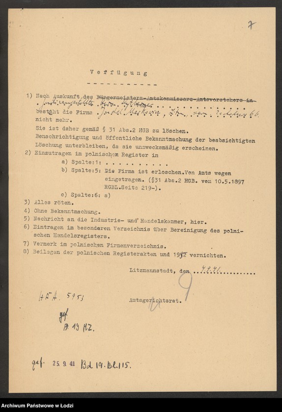 Obraz 9 z jednostki "Judel Markowicz – sprzedaż manufaktury"