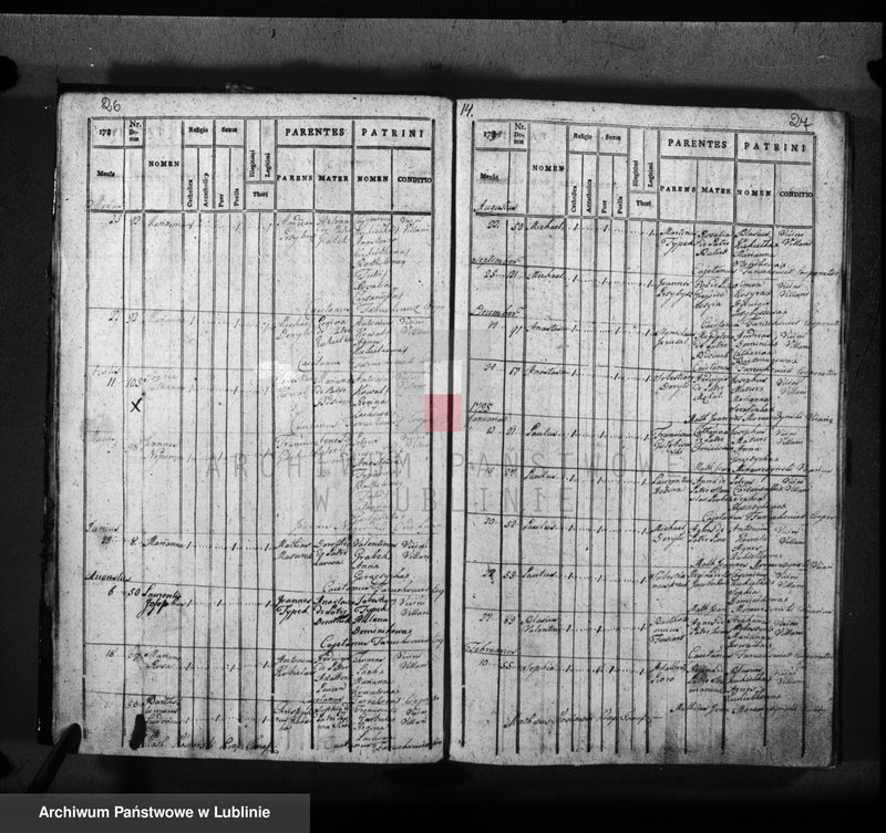 Obraz 16 z jednostki "Liber natorum matrimonium et sepultorum pro villa Górno seu Majdan Górny"