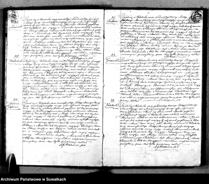 image.from.unit.number "Duplikat Aktów Urodzonych, Zaślubionych i Zmarłych Parafii Rzymsko-Katolickiej Kaletnik z roku 1856."