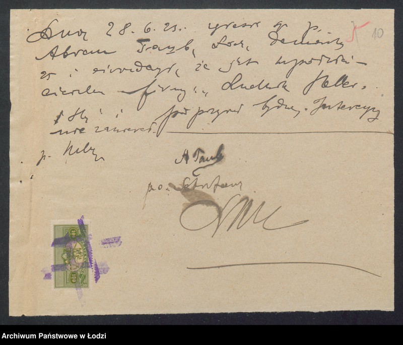 Obraz 12 z jednostki "Ludwik Heller i S-ka – wyrób i sprzedaż towarów manufakturowych"