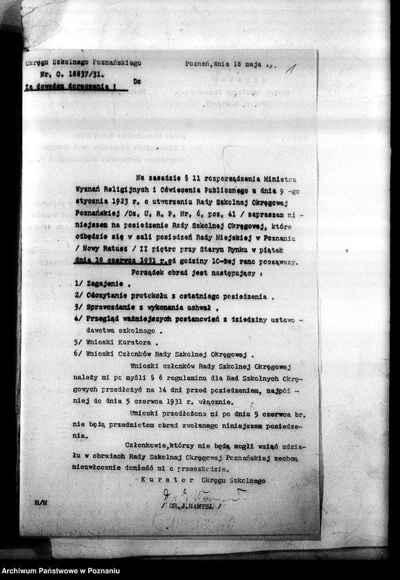 Obraz 5 z jednostki "Rada Szkolna Okręgowa"