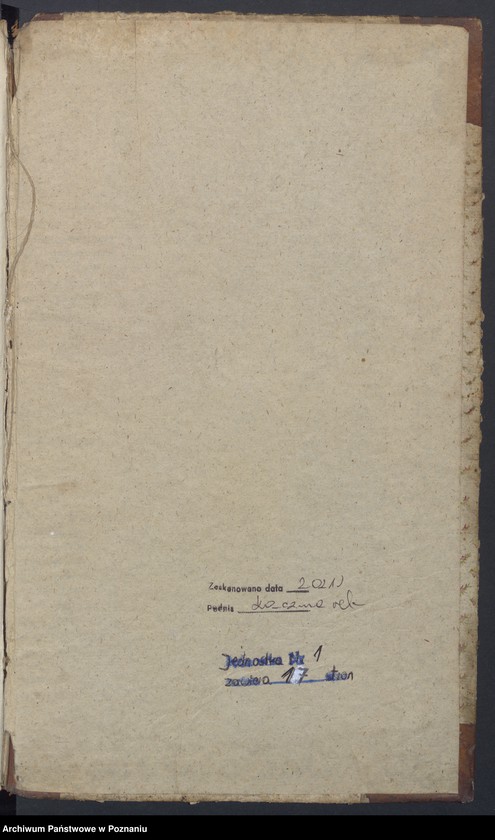 Obraz 20 z jednostki "Księga Aktów Urodzenia tudzież Księga Aktów Zejścia."