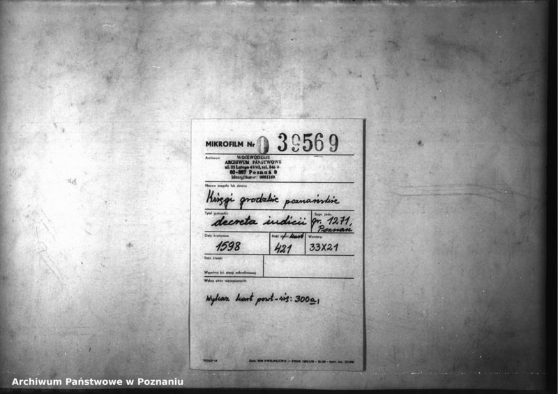 Obraz 2 z jednostki "Decreta iudicii [inducta]"