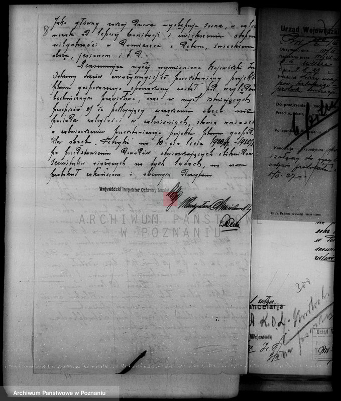 Obraz 12 z jednostki "Lustracja lasu majątku Zbiersk i Petryki powiatu kaliskiego oraz zatwierdzenie uzupełnienia planu gospodarstwa leśnego"