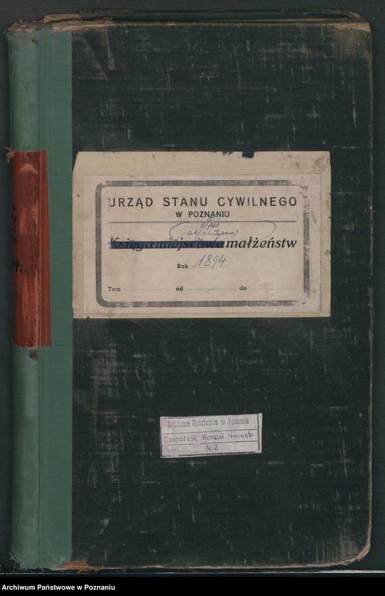 Obraz 2 z jednostki "Spis alfabetyczny małżeństw"