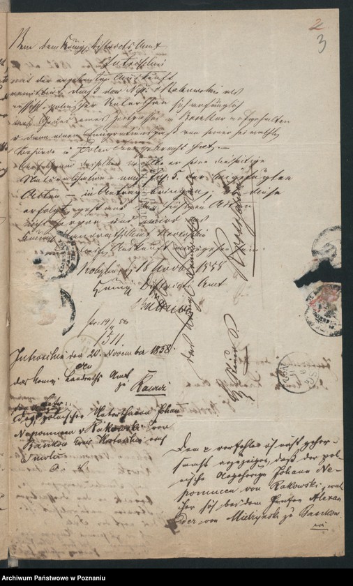 Obraz 7 z jednostki "A. betr. Nepomucen von Rakowski in Smolisz /auch Josef und Anton/"