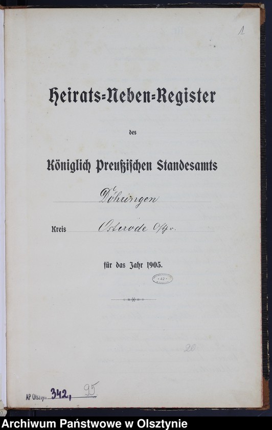 image.from.unit.number "Heiraths-Neben-Register Nr 1 - 13"