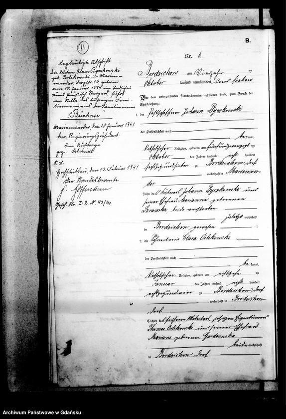 image.from.unit.number "Księga małżeństw"