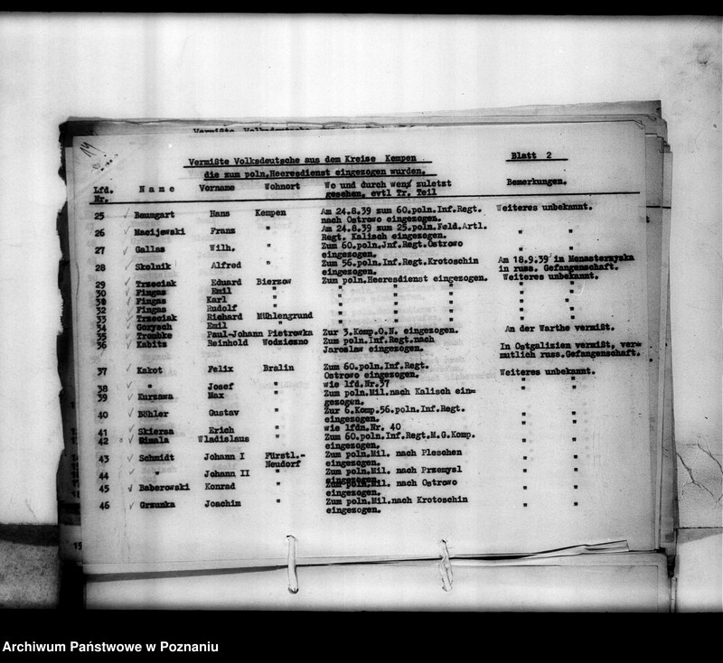 Obraz 19 z jednostki "Für die Ganselbstrerwaltung angefertigte Vermisstenlisten"