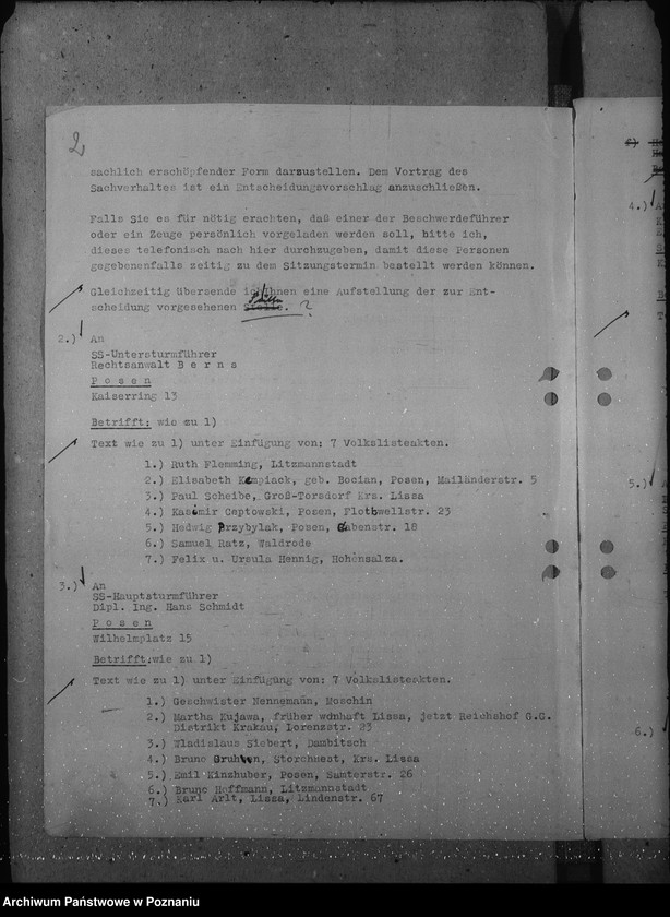 Obraz 6 z jednostki "Achte Sitzung der Zentralstelle der Deutschen Volksliste beim Reichsstatthalter"